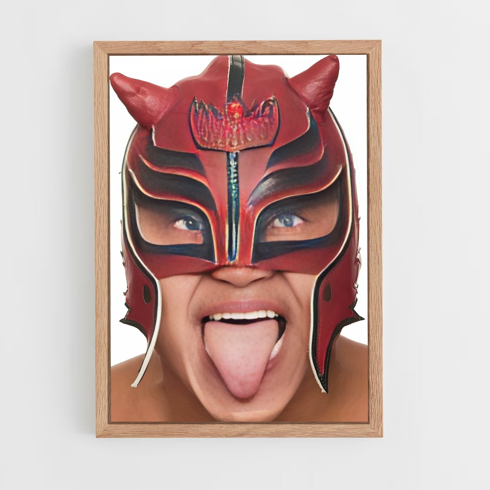 Poster Rey Mysterio Catch Ambiance moderne (vue 4)